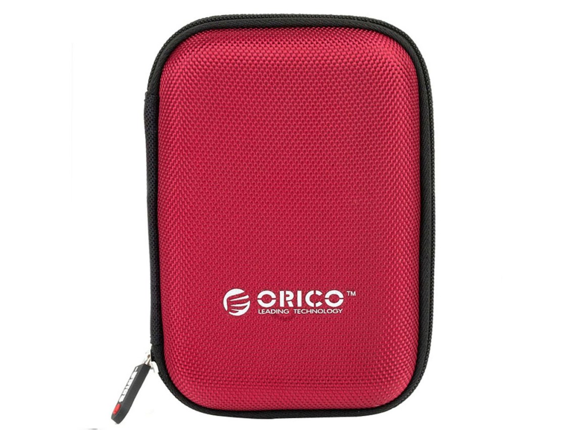 Orico PHD-25 protective case for a 2.5" portable drive - red