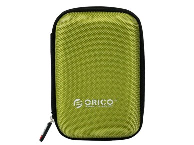 Estojo protetor Orico PHD-25 para disco r�gido port�til de 2,5" - verde