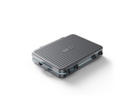 Estojo Orico PHCD para cart�es de mem�ria e m�dias de dados, preto, compat�vel com SSDs de 2,5", HDD