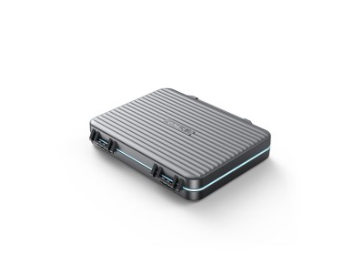 Estojo Orico PHCD para cart�es de mem�ria e m�dias de dados, preto, compat�vel com SSDs de 2,5", HDD
