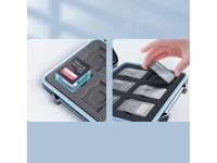Estojo Orico PHCD para cartões de memória e mídias de dados, preto, compatível com SSDs de 2,5", HDD Estojo Orico PHCD para cartões de memória e mídias de dados, preto, compatível com SSDs de 2,5", HDD