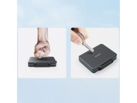 Estojo Orico PHCD para cartões de memória e mídias de dados, preto, compatível com SSDs de 2,5", HDD Estojo Orico PHCD para cartões de memória e mídias de dados, preto, compatível com SSDs de 2,5", HDD