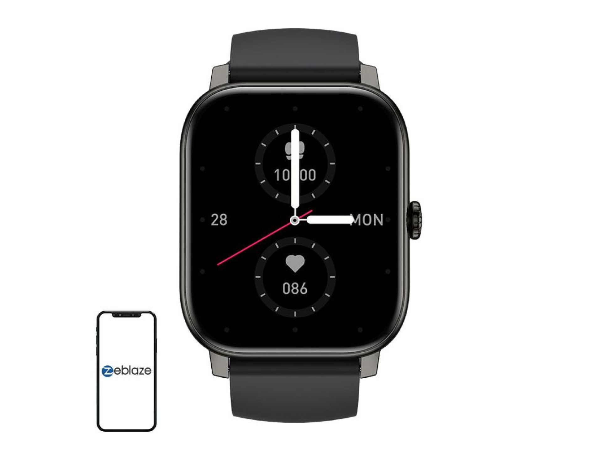 Relógio inteligente Zeblaze Btalk Pro (preto)