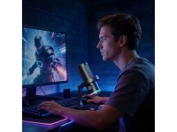 Microfone para jogos com fio BOYA CastMic G40 USB-C - Preto Microfone para jogos com fio BOYA CastMic G40 USB-C - Preto