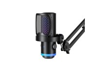 Micrófono para juegos con cable BOYA CastMic G40B con brazo, USB-C - Negro Micrófono para juegos con cable BOYA CastMic G40B con brazo, USB-C - Negro