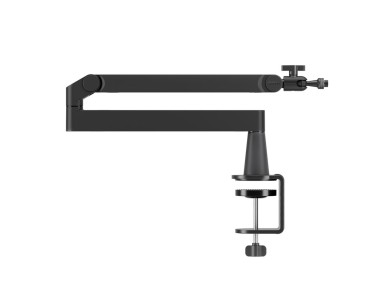 Bra�o de microfone BOYA MIC ARM LP de baixo perfil com presilha - Preto