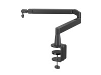 Bra�o de microfone BOYA MIC ARM LP de baixo perfil com presilha - Preto