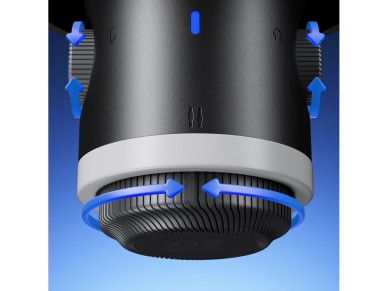 Microfone para jogos com fio BOYA CastMic G40B com bra�o articulado, USB-C - Preto