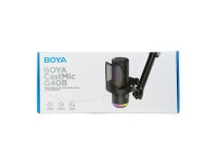Micrófono para juegos con cable BOYA CastMic G40B con brazo, USB-C - Negro Micrófono para juegos con cable BOYA CastMic G40B con brazo, USB-C - Negro