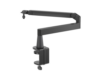 Bra�o de microfone BOYA MIC ARM LP de baixo perfil com presilha - Preto