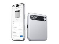 Gravador de voz BOYA Notra com transcri��o por IA - Prata