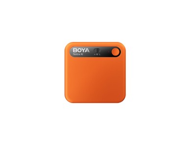 Gravador de voz BOYA Notra com transcri��o por IA - Laranja