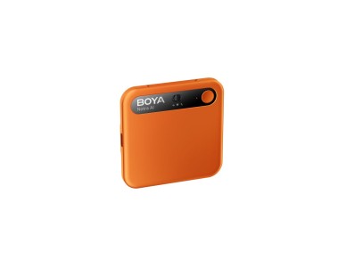 Gravador de voz BOYA Notra com transcri��o por IA - Laranja