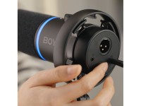 Microfone dinâmico com fio para jogos BOYA CastMic S60, USB XLR - Preto Microfone dinâmico com fio para jogos BOYA CastMic S60, USB XLR - Preto