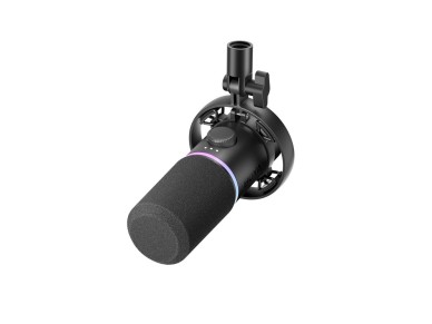 Microfone din�mico com fio para jogos BOYA CastMic S60, USB XLR - Preto