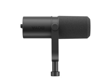 Microfone de est�dio BOYA CastMic P60B com bra�o articulado, com fio USB XLR - preto