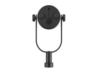 Suporte para microfone de est�dio BOYA CastMic P60D com fio, USB e XLR - Preto