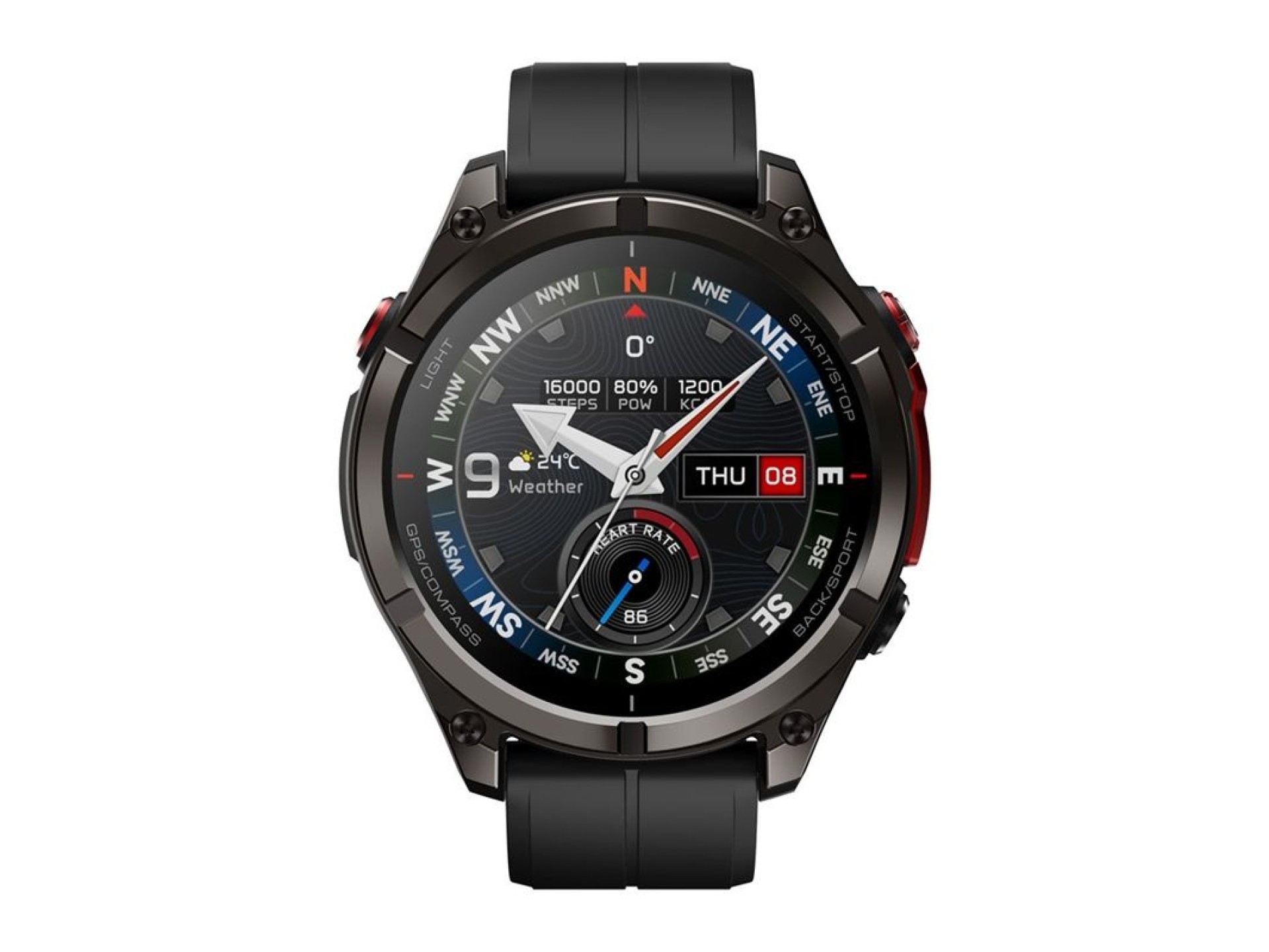 Relógio inteligente Zeblaze Stratos 4 Pro (Preto)