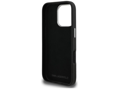 Funda Karl Lagerfeld FW Grained Karl & Choupette Heads Pins para iPhone 16 Pro - Negra Funda Karl Lagerfeld FW Grained Karl & Choupette Heads Pins para iPhone 16 Pro - Negra