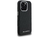 Karl Lagerfeld FW Stamped Karl MagSafe Case for iPhone 16 Pro - Black Karl Lagerfeld FW Stamped Karl MagSafe Case for iPhone 16 Pro - Black