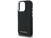 Karl Lagerfeld FW Stamped Karl MagSafe Case for iPhone 16 Pro - Black Karl Lagerfeld FW Stamped Karl MagSafe Case for iPhone 16 Pro - Black