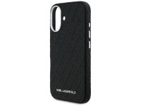 Capa para iPhone 16 Karl Lagerfeld FW Stamped Karl MagSafe - Preta Capa para iPhone 16 Karl Lagerfeld FW Stamped Karl MagSafe - Preta