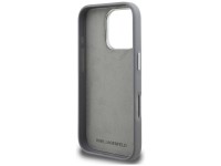 Funda Karl Lagerfeld FW Grained Karl & Choupette Heads Pins para iPhone 16 Pro - Gris Funda Karl Lagerfeld FW Grained Karl & Choupette Heads Pins para iPhone 16 Pro - Gris