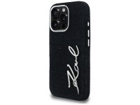 Karl Lagerfeld FW Jeans Signature Logo iPhone 16 Pro Case - Black Karl Lagerfeld FW Jeans Signature Logo iPhone 16 Pro Case - Black