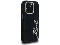 Karl Lagerfeld FW Jeans Signature Logo iPhone 16 Pro Case - Black Karl Lagerfeld FW Jeans Signature Logo iPhone 16 Pro Case - Black