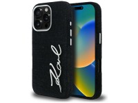 Karl Lagerfeld FW Jeans Signature Logo iPhone 16 Pro Max Case - Black Karl Lagerfeld FW Jeans Signature Logo iPhone 16 Pro Max Case - Black