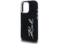 Karl Lagerfeld FW Jeans Signature Logo iPhone 16 Pro Case - Black Karl Lagerfeld FW Jeans Signature Logo iPhone 16 Pro Case - Black