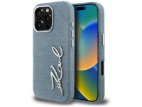 Funda para iPhone 16 Pro Max con el logotipo de Karl Lagerfeld FW Jeans - Azul Funda para iPhone 16 Pro Max con el logotipo de Karl Lagerfeld FW Jeans - Azul