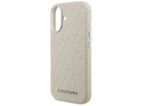 Capa Karl Lagerfeld FW Stamped Karl MagSafe para iPhone 16 - Bege Capa Karl Lagerfeld FW Stamped Karl MagSafe para iPhone 16 - Bege