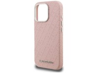 Capa Karl Lagerfeld FW Stamped Karl MagSafe para iPhone 16 Pro - Rosa Capa Karl Lagerfeld FW Stamped Karl MagSafe para iPhone 16 Pro - Rosa