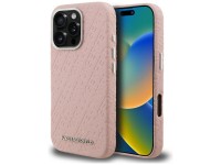 Funda Karl Lagerfeld FW estampada con el logo de Karl MagSafe para iPhone 16 Pro Max - Rosa Funda Karl Lagerfeld FW estampada con el logo de Karl MagSafe para iPhone 16 Pro Max - Rosa