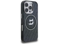 Karl Lagerfeld IML Choupette Head Logo MagSafe Case for iPhone 16 Pro - Black Karl Lagerfeld IML Choupette Head Logo MagSafe Case for iPhone 16 Pro - Black