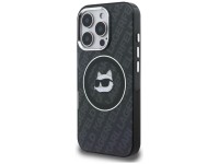 Karl Lagerfeld IML Choupette Head Logo MagSafe Case for iPhone 16 Pro - Black Karl Lagerfeld IML Choupette Head Logo MagSafe Case for iPhone 16 Pro - Black