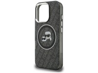 Funda MagSafe Karl Lagerfeld IML Glitter Karl & Choupette Heads para iPhone 16 Pro Max - Negra Funda MagSafe Karl Lagerfeld IML Glitter Karl & Choupette Heads para iPhone 16 Pro Max - Negra