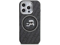 Funda MagSafe Karl Lagerfeld IML Glitter Karl & Choupette Heads para iPhone 16 Pro - Negra Funda MagSafe Karl Lagerfeld IML Glitter Karl & Choupette Heads para iPhone 16 Pro - Negra