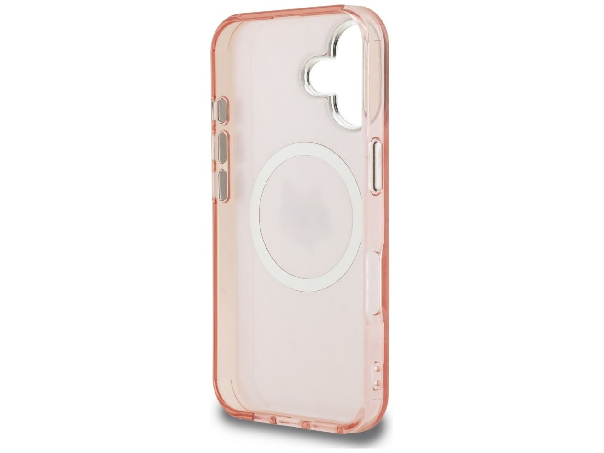 Karl Lagerfeld IML Choupette Head Logo MagSafe iPhone 16 Case - Pink