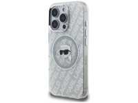 Funda Karl Lagerfeld IML con logo Karl Head MagSafe para iPhone 16 Pro - Gris Funda Karl Lagerfeld IML con logo Karl Head MagSafe para iPhone 16 Pro - Gris