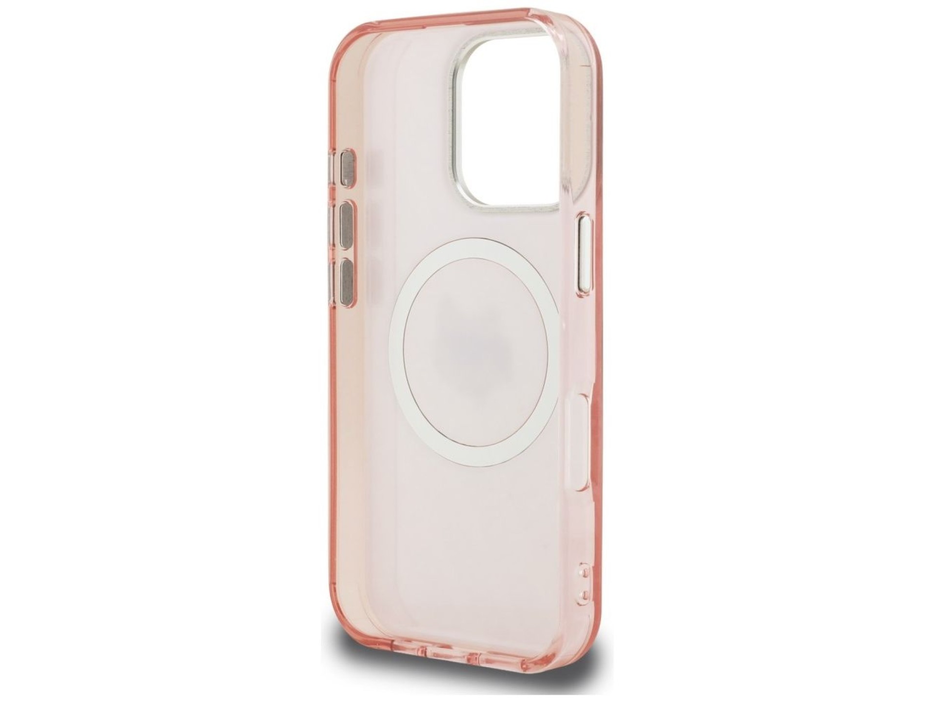 Karl Lagerfeld IML Choupette Head Logo MagSafe Case for iPhone 16 Pro - Pink