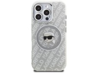 Funda Karl Lagerfeld IML con logo Karl Head MagSafe para iPhone 16 Pro - Gris Funda Karl Lagerfeld IML con logo Karl Head MagSafe para iPhone 16 Pro - Gris
