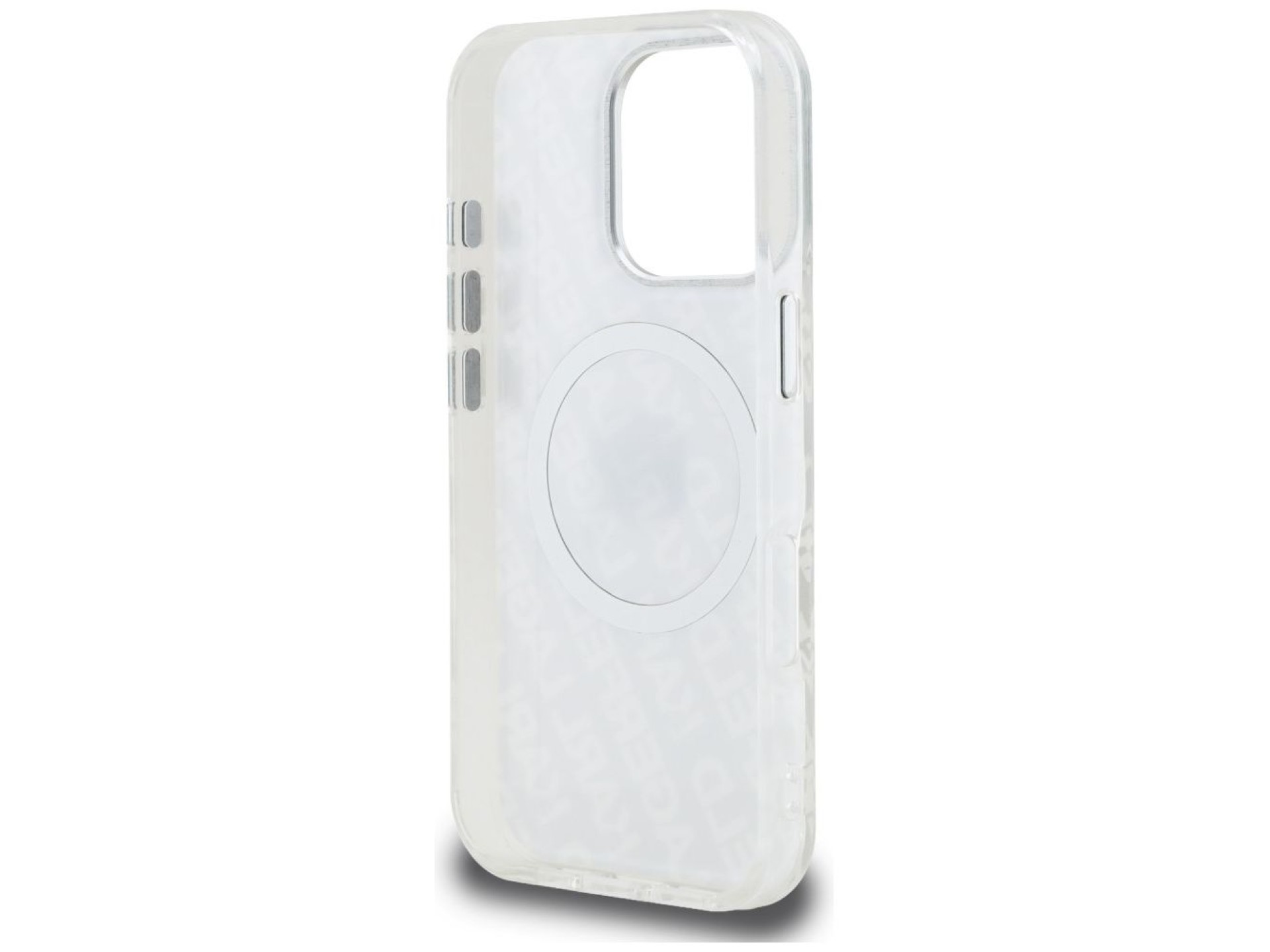 Funda Karl Lagerfeld IML con logo Karl Head MagSafe para iPhone 16 Pro Max - Gris