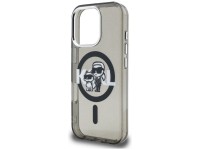 Funda MagSafe Karl Lagerfeld IML Glitter Karl & Choupette Sketch Logo para iPhone 16 Pro - Negra Funda MagSafe Karl Lagerfeld IML Glitter Karl & Choupette Sketch Logo para iPhone 16 Pro - Negra