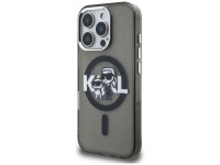 Funda MagSafe Karl Lagerfeld IML Glitter Karl & Choupette Sketch Logo para iPhone 16 Pro - Negra Funda MagSafe Karl Lagerfeld IML Glitter Karl & Choupette Sketch Logo para iPhone 16 Pro - Negra