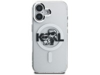 Funda MagSafe Karl Lagerfeld IML Glitter Karl & Choupette Sketch Logo para iPhone 16 - Transparente Funda MagSafe Karl Lagerfeld IML Glitter Karl & Choupette Sketch Logo para iPhone 16 - Transparente