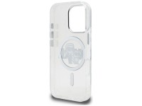 Karl Lagerfeld IML Glitter Karl & Choupette Sketch Logo MagSafe Case for iPhone 16 Pro - Clear Karl Lagerfeld IML Glitter Karl & Choupette Sketch Logo MagSafe Case for iPhone 16 Pro - Clear