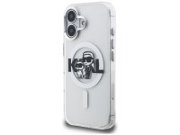 Funda MagSafe Karl Lagerfeld IML Glitter Karl & Choupette Sketch Logo para iPhone 16 - Transparente Funda MagSafe Karl Lagerfeld IML Glitter Karl & Choupette Sketch Logo para iPhone 16 - Transparente