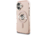 Funda Karl Lagerfeld IML Choupette Sketch Logo MagSafe para iPhone 16 - Rosa Funda Karl Lagerfeld IML Choupette Sketch Logo MagSafe para iPhone 16 - Rosa
